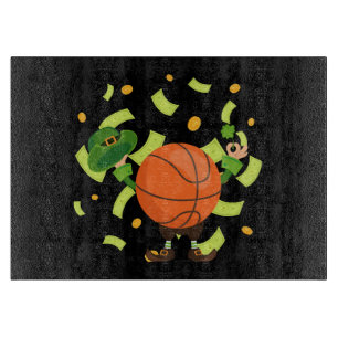 Planche À Découper Lucky Basketball Joyeux jour de Patrick