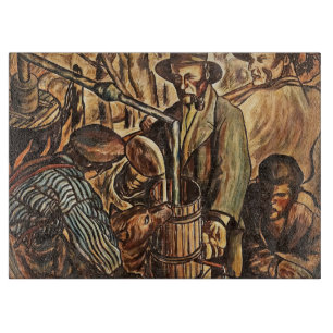 Planche À Découper Lune faisant blanc éclair Whiskey Liqueur