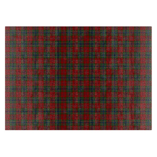 Planche À Découper Maclean Tartan Scottish Modern MacLean de Duart (Devant)