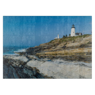 Planche À Découper Maine, Pemaquid Point, phare de Pemaquid Point