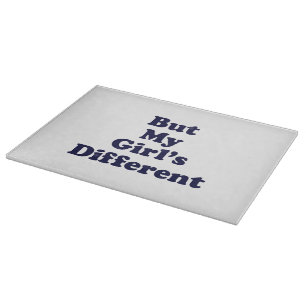 Planche À Découper Mais ma fille est différente