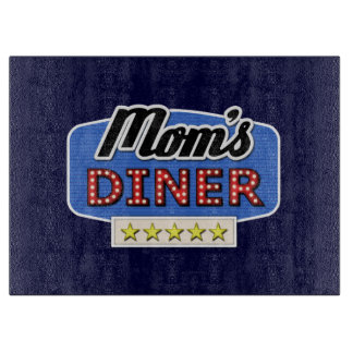 Planche À Découper Maman's Diner - Amusant Maman Vie Cuisine Cutting