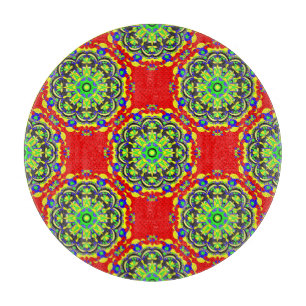Planche À Découper Mandala Tribal : Illustration Vintage et transpare