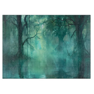 Planche À Découper Marais vert déplaisant