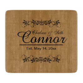 Planche À Découper Mariage ou anniversaire de mariage et de mariage| 