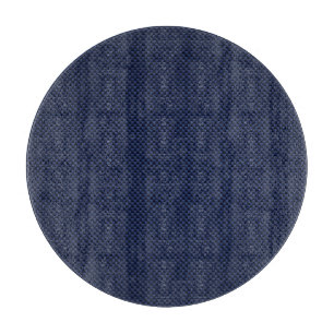Planche À Découper Marine Blue Automotive Carbon Fiber Tressage d'imp