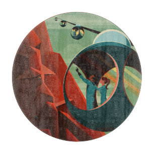 Planche À Découper Mars Olympus Mons Système solaire Volcano le plus 