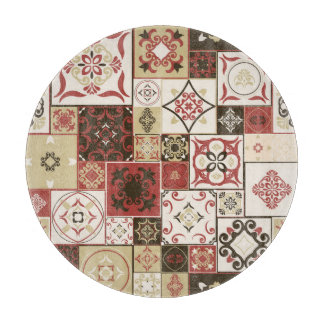 Planche À Découper Marsala Marsala Marsala Motif en Carrelage