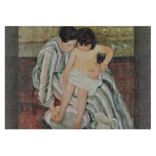 Planche À Découper Mary Cassatt Peinture sur le bain de l'enfant