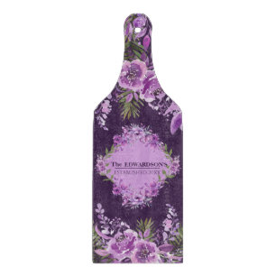 Planche à découper Mauve Meadows : Une tapisserie