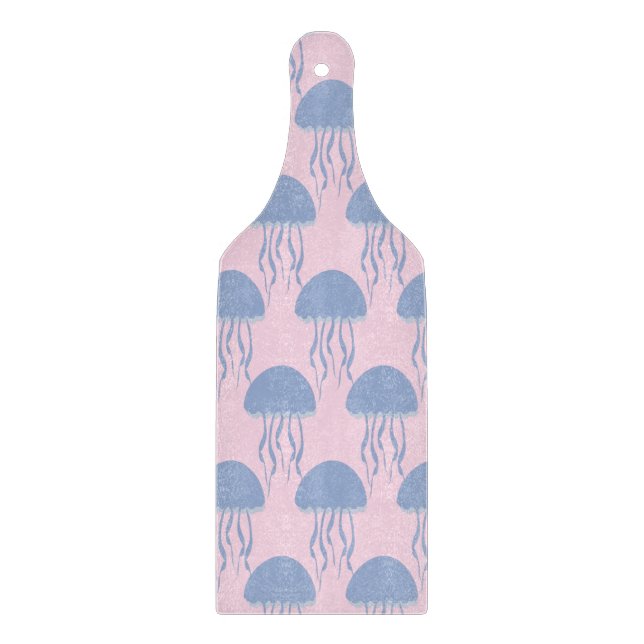 Planche À Découper Méduse Rose  (Devant)