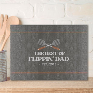 Planche À Découper Meilleure spatule pour papa Flippin Drôle Rétro 