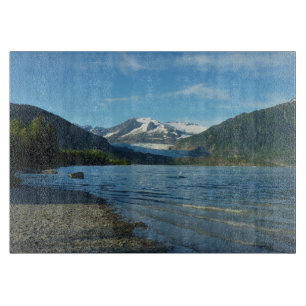 Planche À Découper Mendenhall Lake à Juneau en Alaska paysage