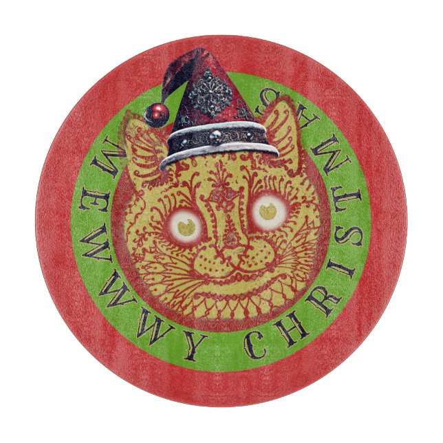 PLANCHE À DÉCOUPER MEWWWWY CHRISTMAS (Devant)