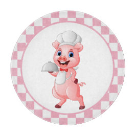 Planche À Découper mignon amoureux de porc cuisine cuisine