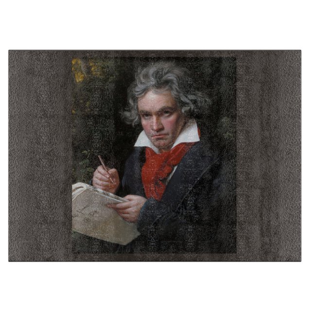Planche À Découper Missa Solemnis : Ludwig Beethoven Musique classiqu (Devant)