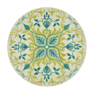 Planche À Découper Modèle de plafond vert citron sans couture de Will