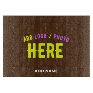 PLANCHE À DÉCOUPER MODERNE ET MODERNE PERSONNALISABLE BROWN VÉRIFIÉ