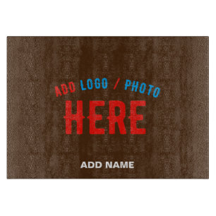 PLANCHE À DÉCOUPER MODERNE ET MODERNE PERSONNALISABLE BROWN VÉRIFIÉ