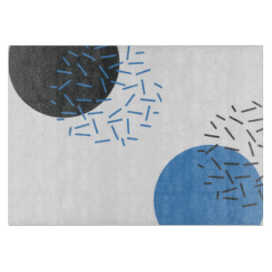 Planche À Découper Moderne, simple, cool, abstrait, motif graphique