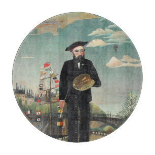 Planche À Découper Moi-même : Portrait – Paysage, Henri Rousseau 1890