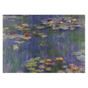 Planche À Découper Monet Water Lilies Chef-d'oeuvre Peinture