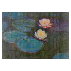 Planche À Découper Monet Water Lys Pond Nénuphars Peinture