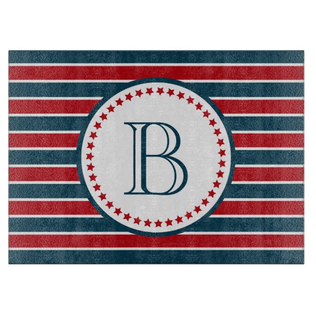 Planche À Découper Monogram design (Devant)