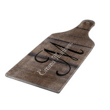 Monogramme Mariage unique pour jeunes mariés rusti
