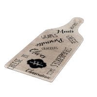 Monogramme personnalisé Bois Imprimer charcuterie 