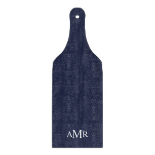 Planche À Découper Monogramme Personnalisé Classique
