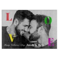 Monogramme photo personnalisée pour Heureuse Saint