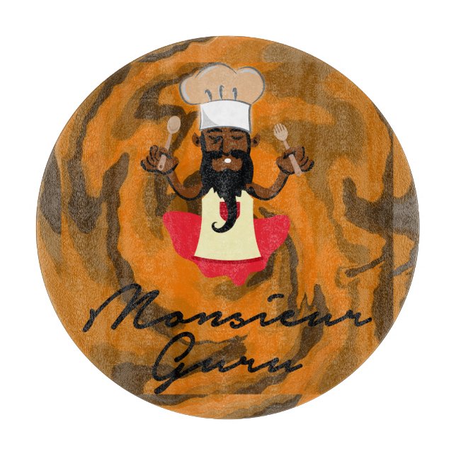 Planche À Découper Monsieur Guru 4 (Devant)