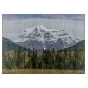 Planche À Découper Mont Robson, photographie paysagère canadienne