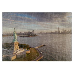 Planche À Découper Monuments Statue de Liberty