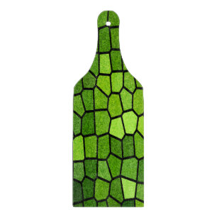 Planche À Découper Mosaïque verte