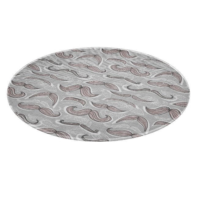 Planche À Découper Motif à la mode de moustache (Coin)