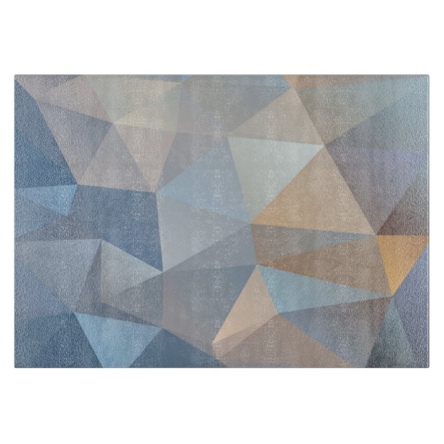 Planche À Découper Motif abstrait frais de triangle (Devant)