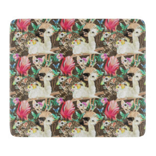 Planche À Découper Motif animal tropical