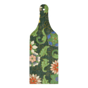 Planche À Découper Motif antique cloisonné chinois : Vert Jade