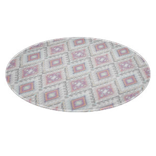 Planche À Découper Motif aztèque géométrique abstrait