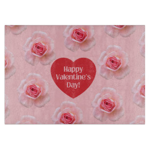 Planche À Découper Motif Bonne Saint Valentin 2024 Arrière - plan