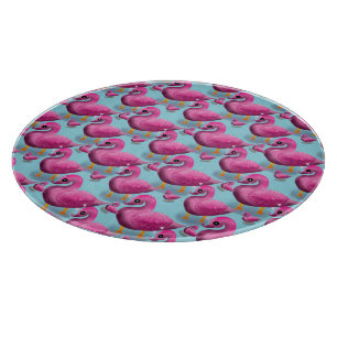 Planche À Découper Motif Canard Rose Kawaii – Maxi Esthétique Adorabl