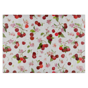 Planche À Découper Motif cerise 1