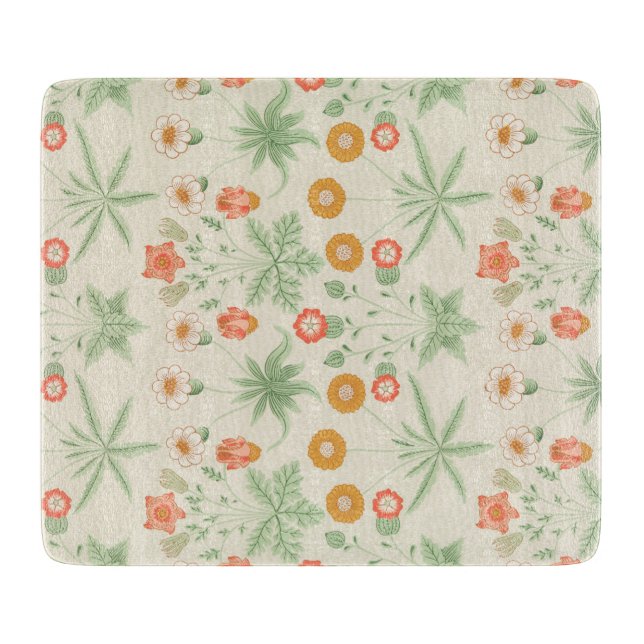 Planche À Découper Motif Daisy (par William Morris) (Devant)