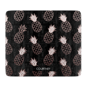 Planche À Découper Motif d'ananas mignon
