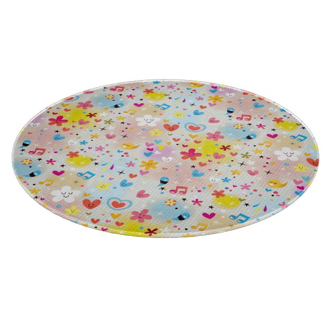 Planche À Découper motif de bande dessinée d'amusement (Coin)