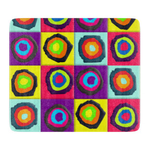 Planche À Découper motif de cercles 