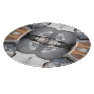 Planche À Découper Motif de coquillage