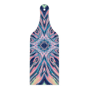 Planche À Découper motif de corail d'océan d'agate